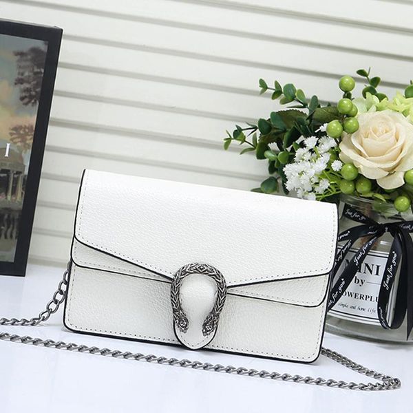 

высокое качество женщин кожа сумки на ремне быстрая доставка простой стиль lady crossbody сумка женская мода классический цепи посыльного су