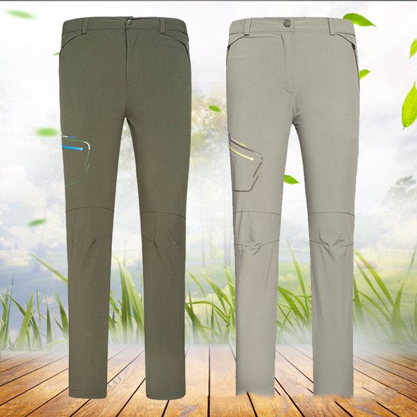 

outdoor pants hiking 2021 spring and summer climbing mountain camping leisure slim fashion couple waterproof assault pant, Black;green