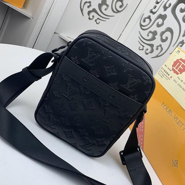 

new arrival mens bag drop ship simple style vintage classic crossbody bag leather shoulder bags zipper men designer luxury crossbody bags