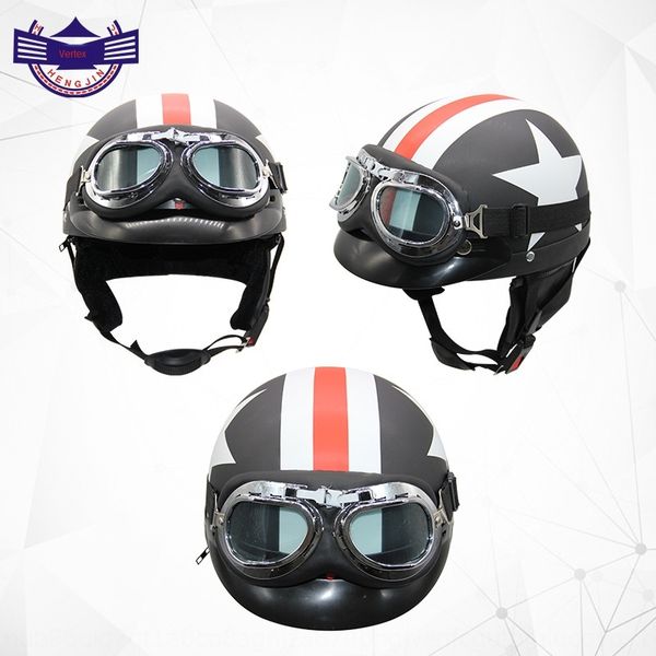 

abs riding captain america harley with goggles motorcycle electric vehicle helmet detachable electric car motorcycle helmet