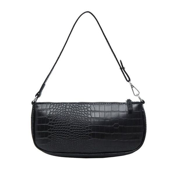 

fashional women lady shoulder bag durable pu leather zipper large capacity for mobile phone keys 30*15*8cm