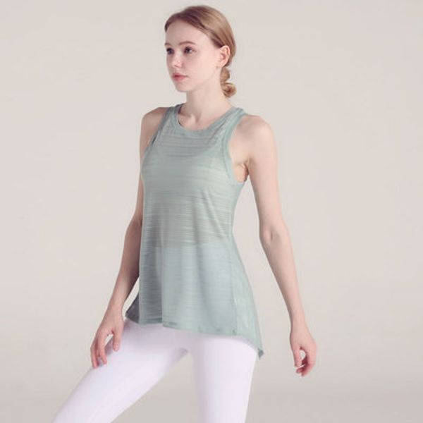 

yoga vest women t-shirt running fitness fashion bandage blouse quick-drying ultra-thin breathable loose sleeveless sportswear, White;red
