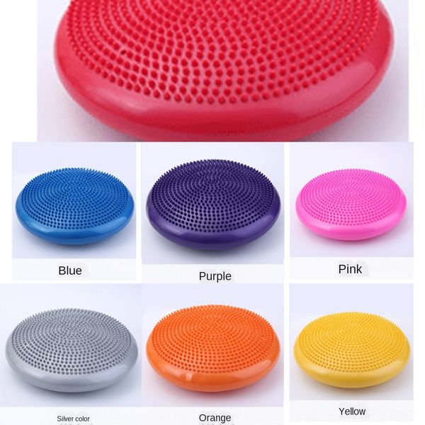 

k3qnh pvc thickened explosion-proof inflatable dance inflatable massage yoga dance fitness training cushion hand and foot massage mat yoga b