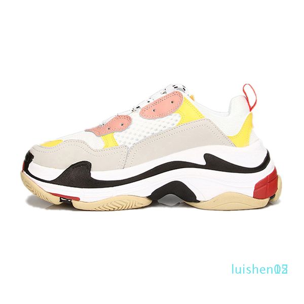 

2020 fashion designer shoes platform sneakers for men women luxury black bred white green pink mens casual shoe outdoor walking l14