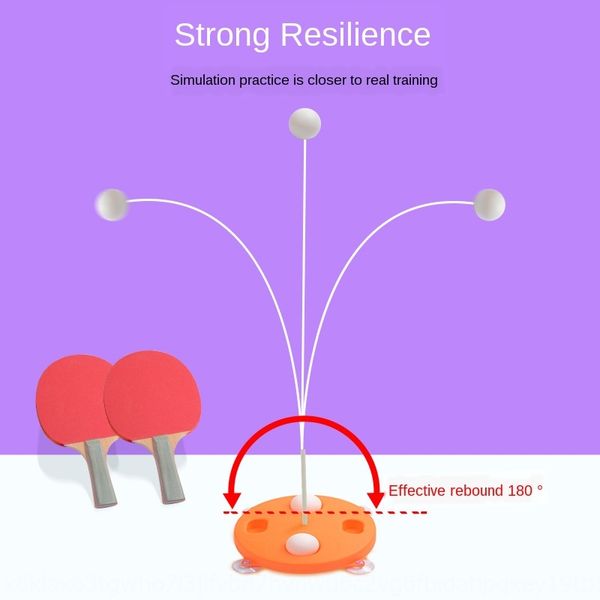 

elastic soft axis single table tennis trainer children's rebound table tennis trainer