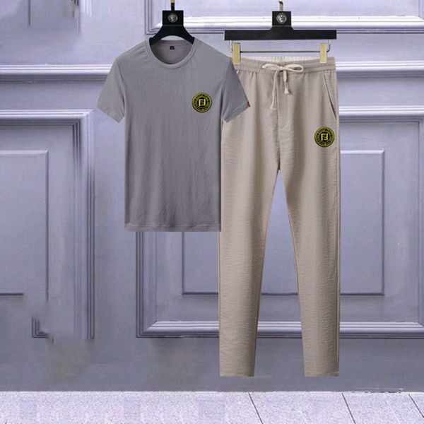 

2020 fashion brand mens sweatshirts sweatsuit luxurious men's tracksuits jackets sportswear sets medusa running zipper joggers coat, Gray