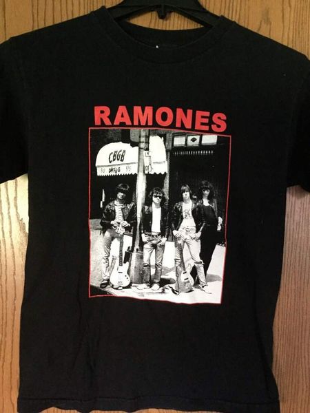 

Ramones shirt black daily wear popular high quality