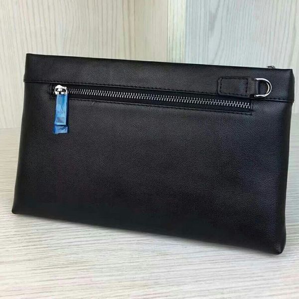 

new designer fashion mens clutch real leather men clutch bags brand casual large capacity male wallets quality assurance, Red;black