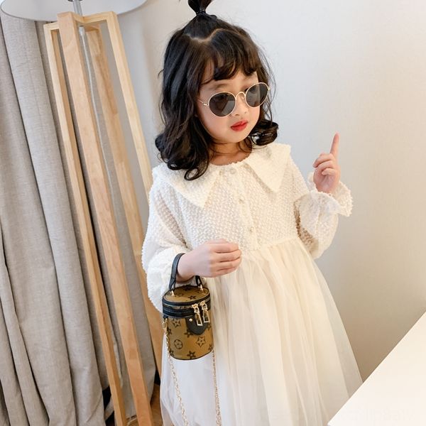

gics7 2020 new children's korean fashion girl princess should messeng foreign er tong bao er tong bao satchel children's bag style, White