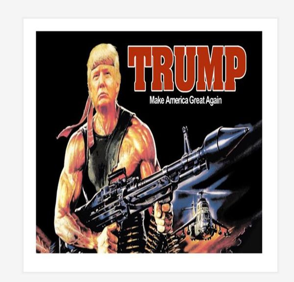 

2020 выборы в сша флаги смешной trump флаг 90 * 150см классический donald keep america great digital print сша баннер party decor