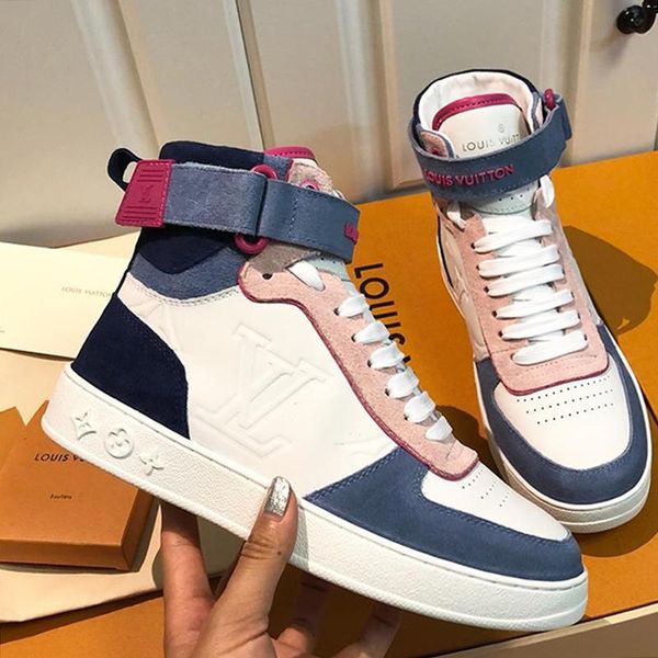 

designer men shoes fashion sneakers breathable scarpe da uomo luxury mens shoes boombox sneaker boot chaussures pour hommes luxury drop ship