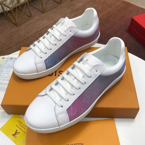 

fashion mens shoes breathable footwears with box athletic walking sports trainers chaussures pour hommes luxury design mens shoes fashion, Black