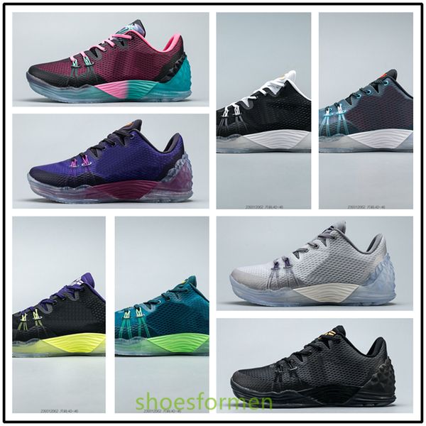 

kbv05a men women good quality basketball shoes mamba 5 v zoom 5 protro big stage lakers mamba 2k outdoor sneakers size40-46