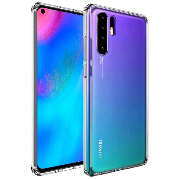 

for huawei p30 pro case p30pro crystal hybrid bumper clear hard acrylic phone case for huawei p30 lite case p 30 pro cover 6.47