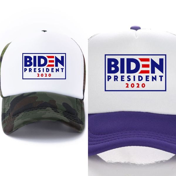 

2lqkn 2020 men hats camouflage women hat visor biden 2020 maga camo embroidered hat keep make america great again cap truck driver baseball, Blue;gray