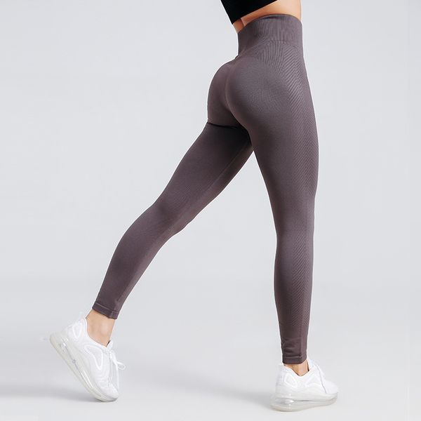 

2020 высокая талия сжатие колготки спортивные штаны push up бег женщины gym фитнес леггинсы бесшовные животик йога брюки эластичный, White;red