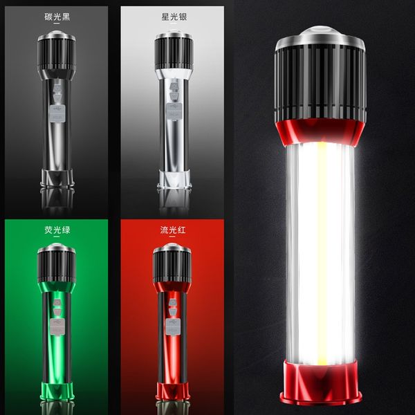 

wolfson smart x multi-function strong aluminum alloy led magic flashlight flashlight magic bracket tiktok same style