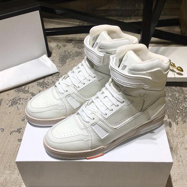 

trainer sneaker boot men 's shoes fashion classic lightweight casual shoes luxury vintage lace -up men shoes herren sport, Black