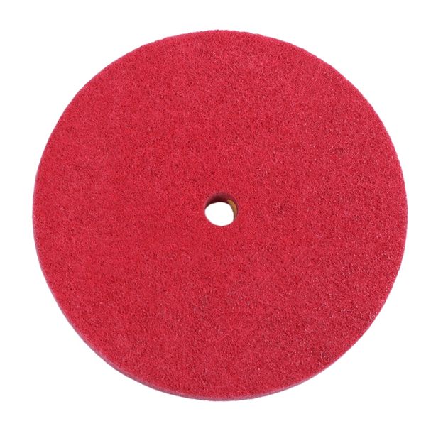 

200mm dia nylon abrasive grinding polishing buffing wheel red