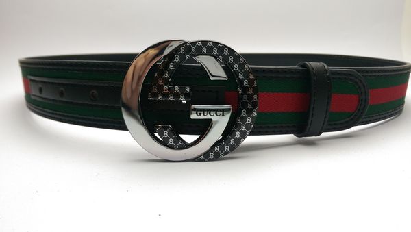 

smooth buckle man leather belt buckle head belts leather smooth buckle explosive casual mens belt, Black