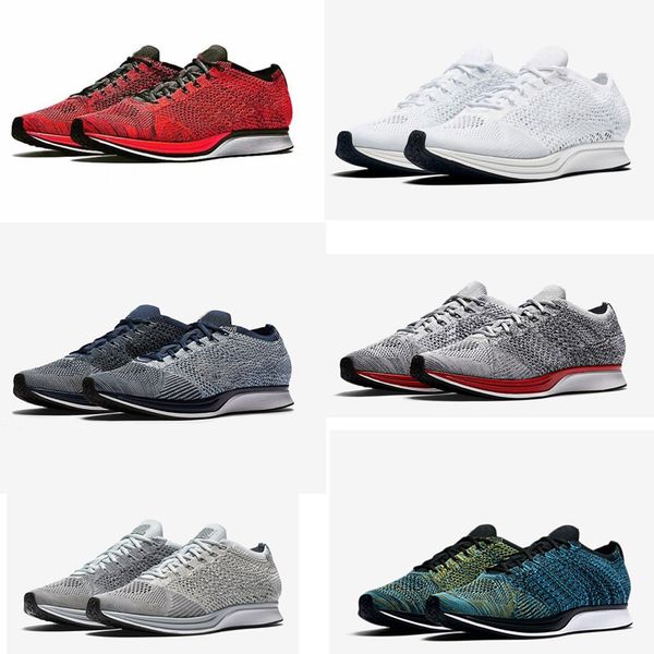 

2020 racer trainers mens running shoes triple red white black racer 2.0 ultra women hiking walking sneakers