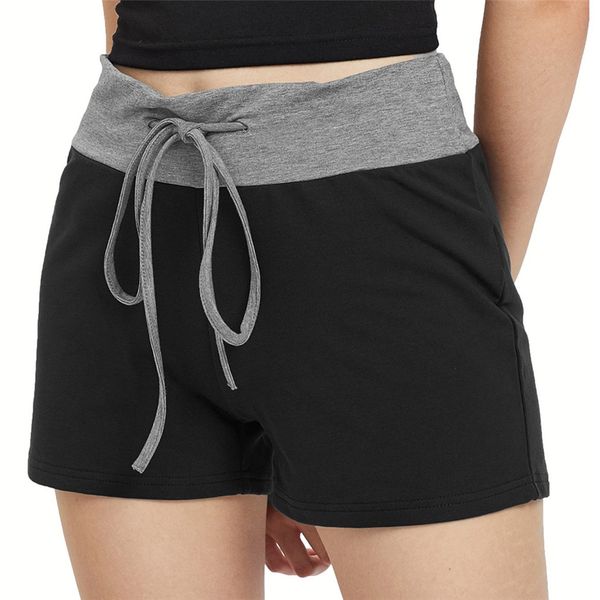 

ladies shorts ladies shorts womens summer home casual cotton shorts printed cat pumping self cultivation candy drop shipping#6971, White;black