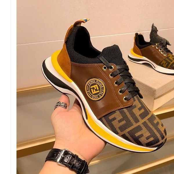 

014 men's designer casual sports shoes, fashion brand outdoor casual shoes, original box packaging fast delivery, Black