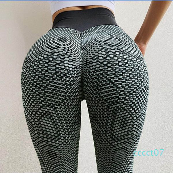 

2020 3d mesh knitting yoga pants women high waist push up seamless sport legging gym tights quick dry running fitness pants ct07, White;red