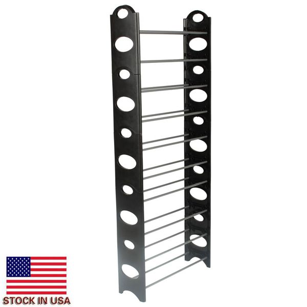 

household simple shoe rack fashion portable living room shoe storage shelf durable 10 tiers shoe rack shoes storage box