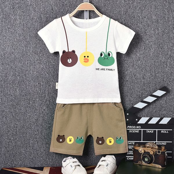 

2020 new boys' cotton fashion two-piece suit baby 2020 clothing new boys' cotton fashion two-piece suit baby clothing