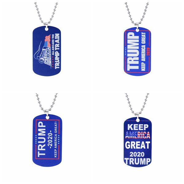 

stainless steel tag new 2020 trump make america great necklace handmade concise jewelry ring for thanksgiving birthday christmas vt1296