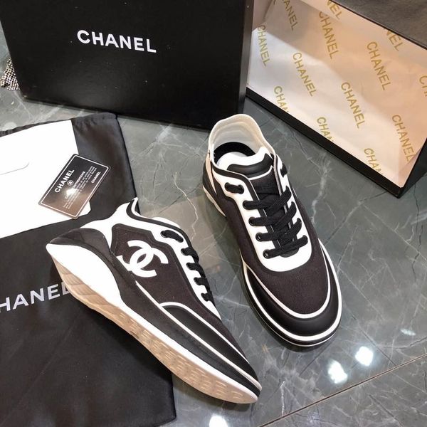 

new10 luxury high-end ladies casual shoes fashion ladies sports shoes outdoor breathable travel shoes original box packaging fast delivery, Black