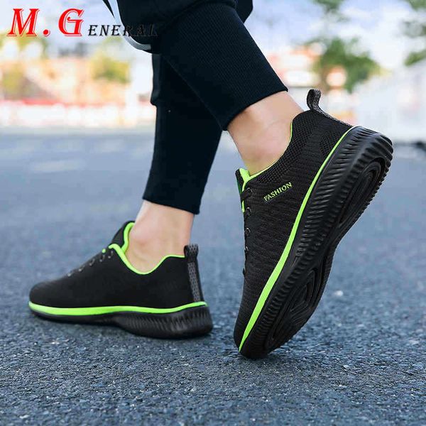 

slip-on men's sneaker summer flats men running shoes couple air mesh sport shoe man comfort low tennis shoes large sizes q29