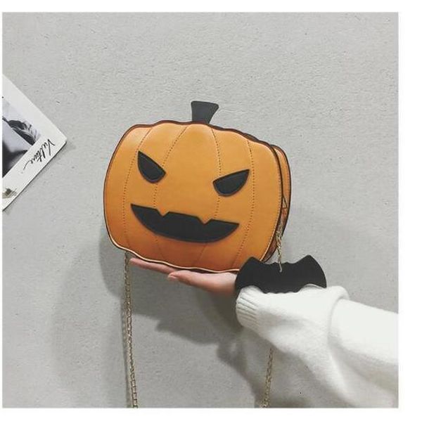 

women shoulder bag 2020 leather fashion creativity easter pumpkin lamp handbags women easter shoulder bag new designed gift bags