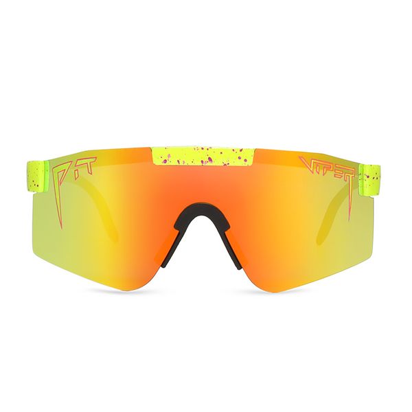 

new oversized sunglasses polarized mirrored red lens tr90 frame uv400 protection men sport pit viper