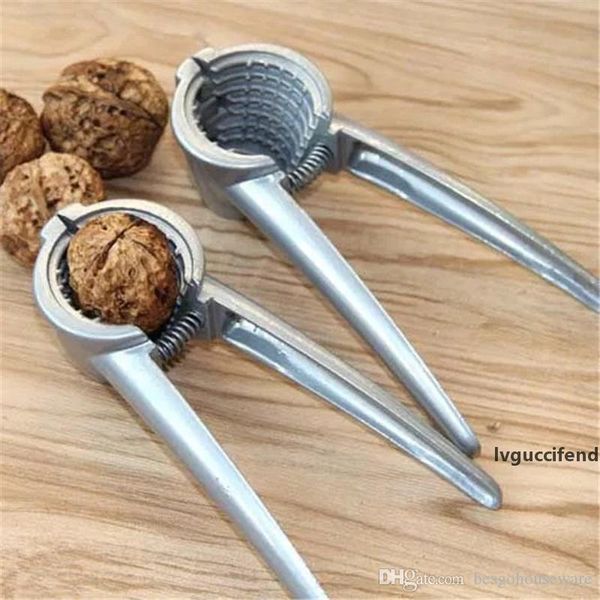 

zinc alloy nutcracker sheller crack almond walnut pecan hazelnut filbert nut kitchen nut sheller clip tool clamp plier cracker bh2422 cy