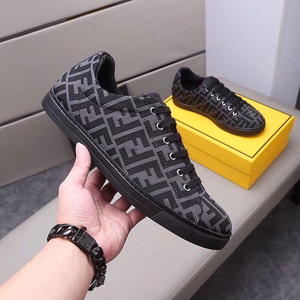 

gray tech fabric low -sneakers mens shoes drop ship lightweight fashion classic outdoor walking sports shoes plus size lace -up men shoe