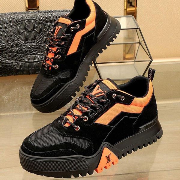 

hiking sneaker mens shoes fashion design lightweight outdoor walking shoes lace -up luxury plus size casual men shoes zapatos de hombre