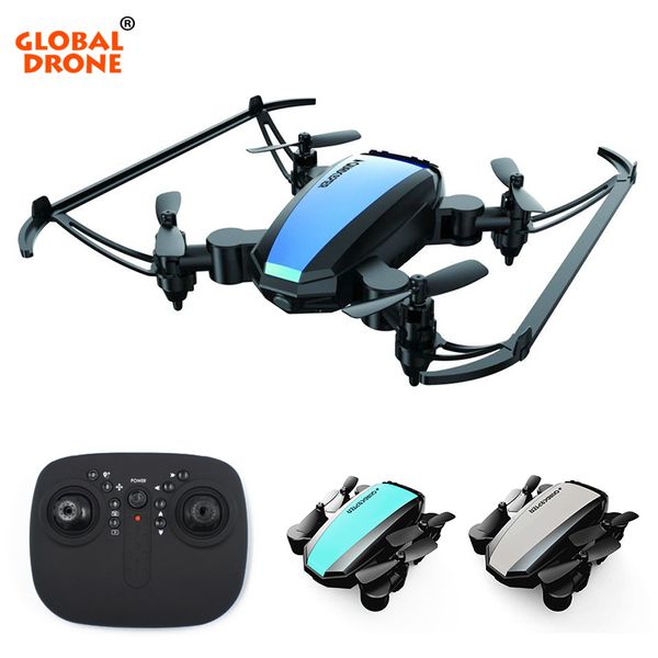 

global drone gw125 mini quadrocopter dron foldable 2.4g 4ch rc helicopter drones micro pocket folding quadcopter toys for kids