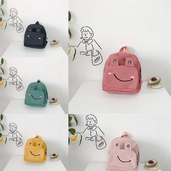 

children's schoolbag 2020 new simple all-match shoulder bag small backpack cute animal boys and girls kindergarten backpack