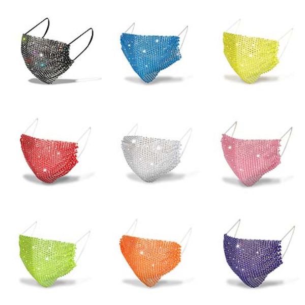 

popular glowing mask with pm2.5 filter 7 colors luminous led face masks for christmas party festival masks querade rave mask fy0064#717