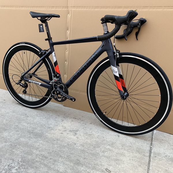 

road bike carbon fiber road bike 16/18/20/22 speed variable speed mens and womens wind-breaking ultra-light road race