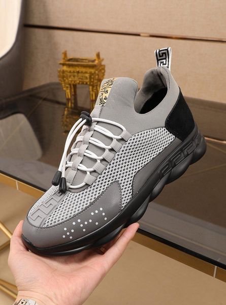

2020a limited edition medusa casual sneakers high-end comfortable breathable individual joker running men's shoes, size: 38-45, Black
