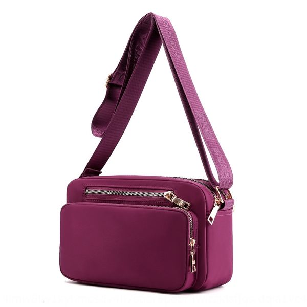 

vzsaq fashion outdoor nylon cloth package commuter package travel commuter all-match women's shoulder waterproof nylon cloth bag large