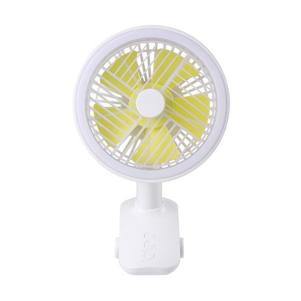 

mute clip fan rechargeable silent 5 blades baby stroller fans portable air cooling 3 speeds desk usb fan hot