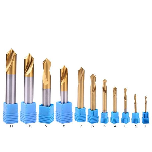 

titanium-plated hss cobalt drill bit electric drill metal hole grooving saw carpenter woodworking fixed-point tools