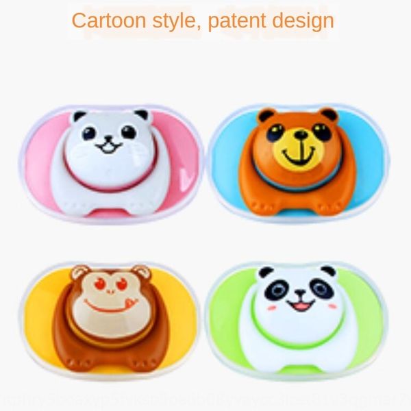 

new baby pacifier bear cat monkey panda style nipple nipple with dust cover padding flat head round head