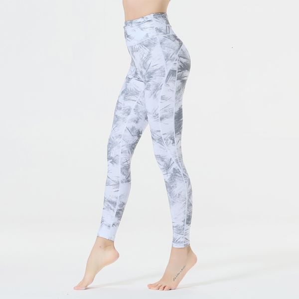 

printed women sport leggins snowflake pattern yoga pants female push up high waist running fitness gym workout trousers, White;red