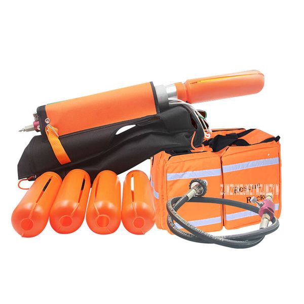 

515606 pneumatic long range launcher life rope throwing gun line throwing unit appliance water lifesaving launcher equipment