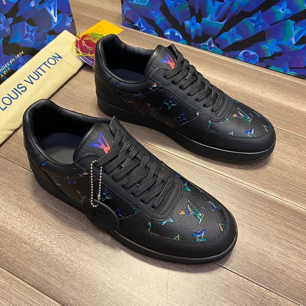 

2020 r1 fashion trend designer mens shoes leather mesh breathable comfortable outdoor shoes lace-up casual hiker shoes mens sneakers, Black